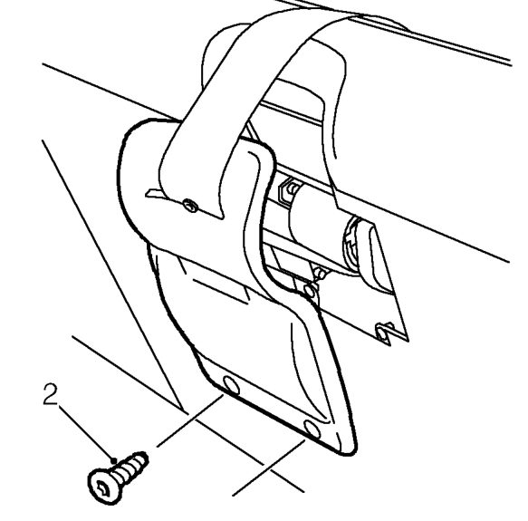 Rh latch only: – Open tailgate.