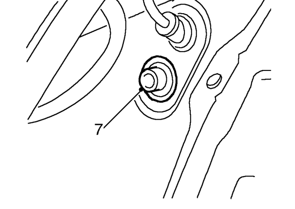 Sun roof drain tube – Remove wheel arch liner. See Exterior fittings.