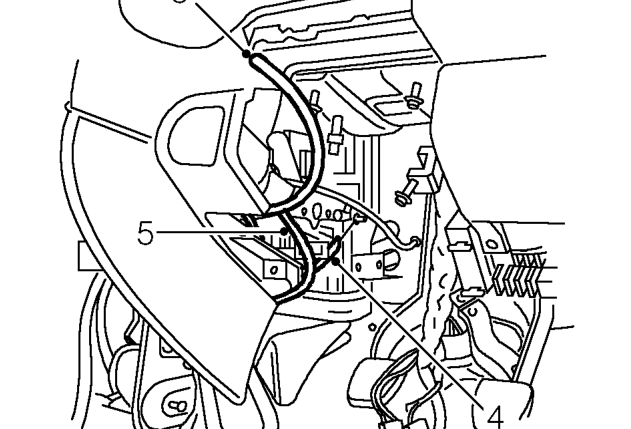 Heater controls – Release 3 turnbuckles and remove fascia lower cover.