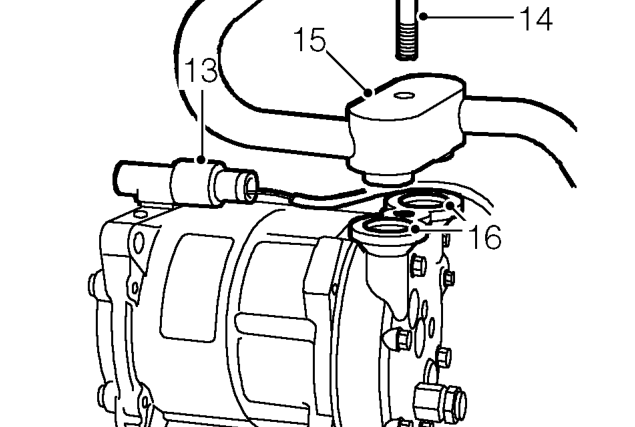 Remove condenser.