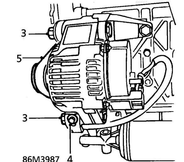 Auxiliary drive belt - ’k’ series with power steering – Remove power steering pump drive belt. See STEERING, Repairs.