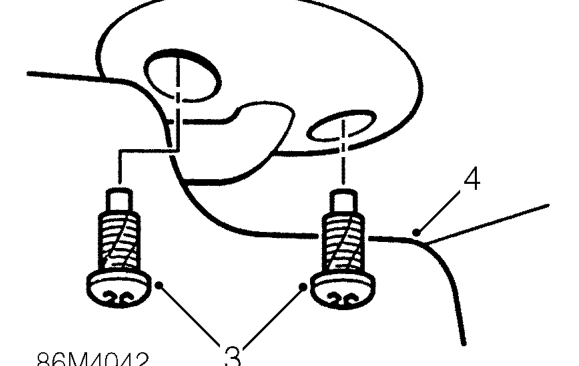 Aerial – Remove both ’A’ post upper trim casings. See BODY, Interior trim components.