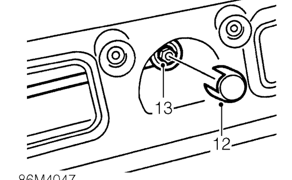 Models with sun roof: Remove 2 screws securing sun roof switch mounting to roof and remove