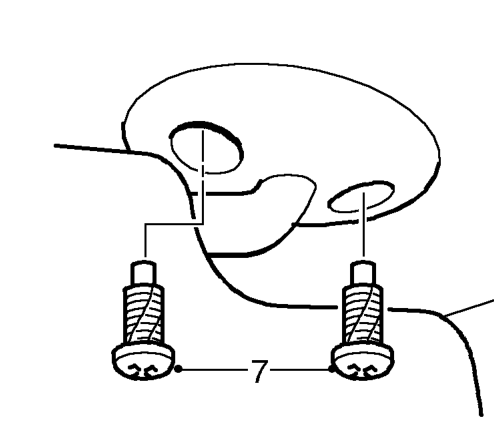 Coaxial cable – Release coaxial cable from 2 clips on LH ’A’ post.