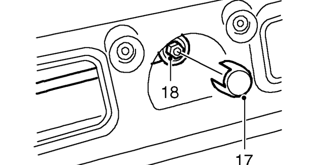 Models with sun roof: Remove 2 screws securing sun roof switch mounting to roof and remove