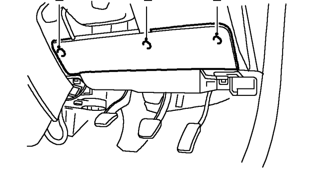 Integrated circuit unit (icu) – Release 2 turnbuckles and remove closing panel.
