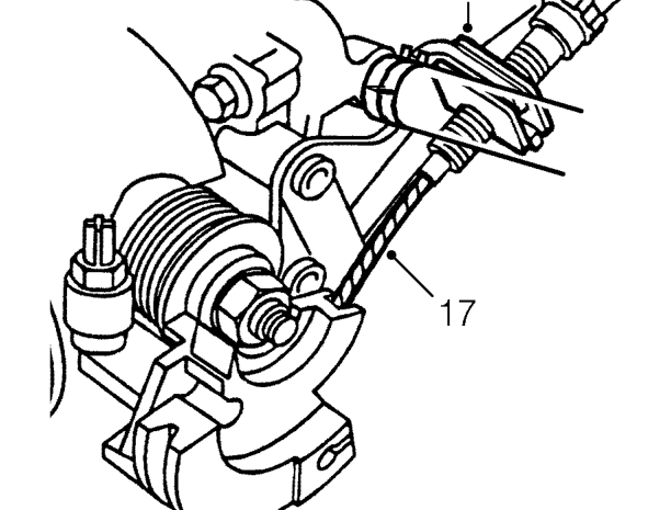 Cylinder head gasket – Disconnect multiplugs from coolant sensors on outlet elbow.