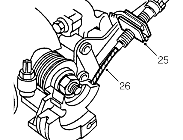Disconnect front pipe from manifold. See MANIFOLD &amp; EXHAUST SYSTEMS, Repairs.