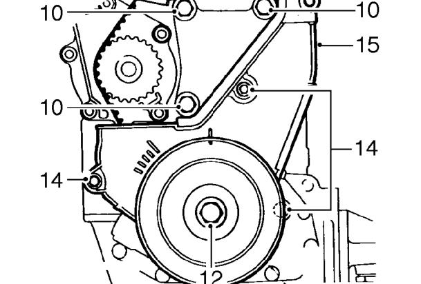 Remove engine RH mounting. See this section.