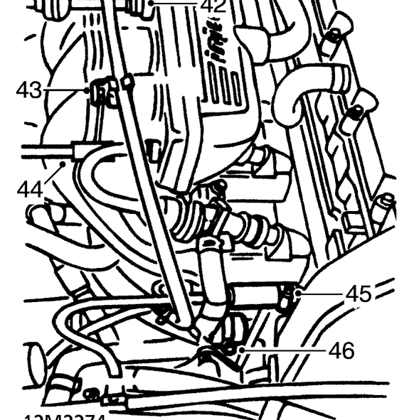 Release throttle cable from throttle cam.