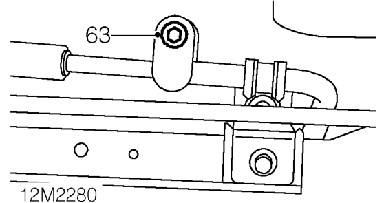 Position evaporator pipe aside.