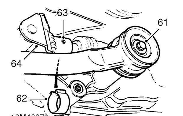 1.8 models – Using tool 18G 1592 release gear change linkage ball joint from gear change lever.
