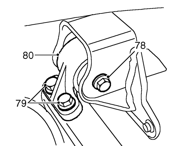 1.6 &amp; 1.8 models – Remove engine LH mounting.