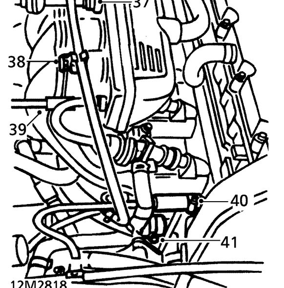 Release throttle cable from throttle cam.
