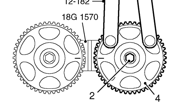 Exhaust camshaft front oil seal – Remove and discard camshaft timing belt. See this section.
