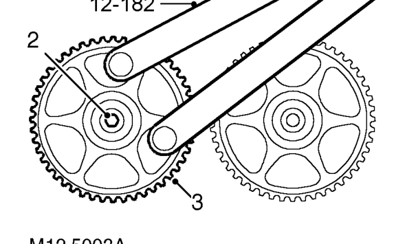 Inlet camshaft front oil seal – Remove and discard camshaft timing belt. See this section.