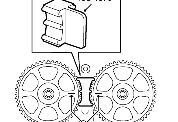 Clean crankshaft pulley, timing belt gears, coolant pump drive gear and tensioner pulley.