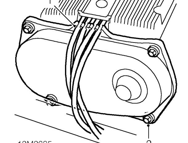 Camshaft rear belt cover – Service repair no - 12.65.46