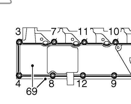Remove nut and disconnect feed lead from glow plug No. 2.