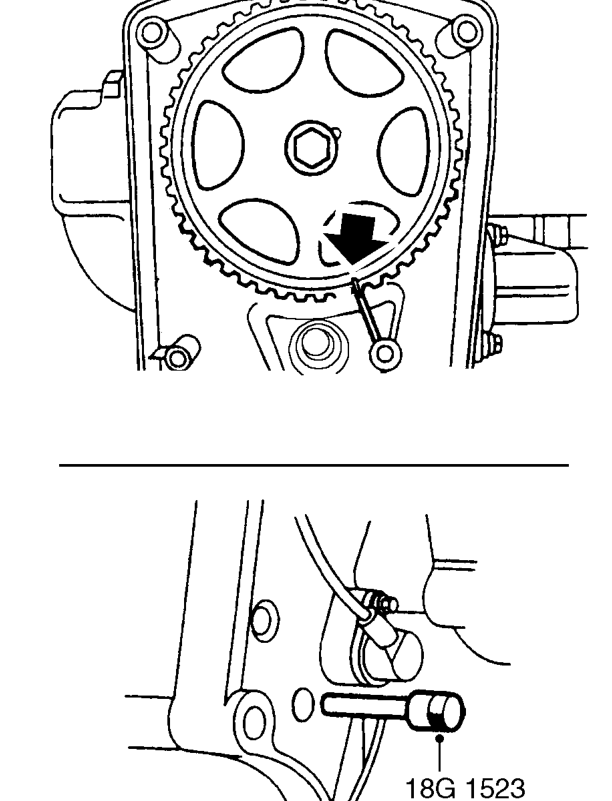 Connect breather hose to camshaft cover and tighten clip.