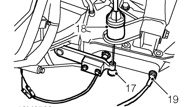 Engine and gearbox - models with air conditioning – Remove battery tray from vehicle.