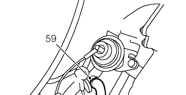 All models – Loosen clip and disconnect hose from coolant rail.