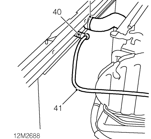 Remove radiator cooling fan. See COOLING SYSTEM - ’L’ SERIES, Repairs.