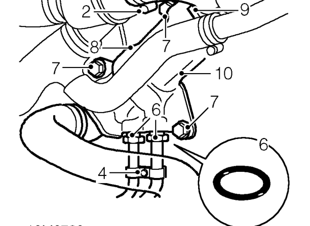 Oil cooler – Remove radiator. See COOLING SYSTEM - ’L’ SERIES, Repairs.