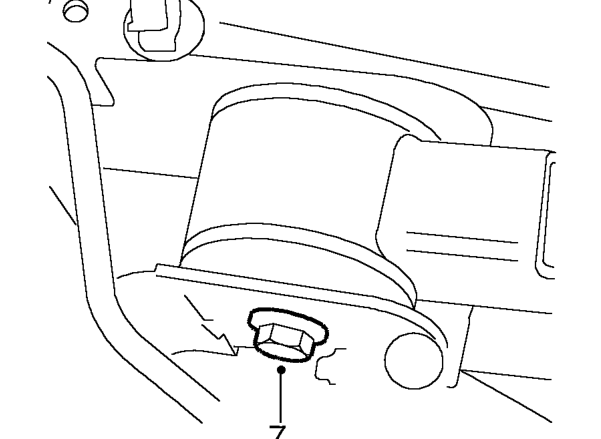 Remove engine RH mounting. See this section.