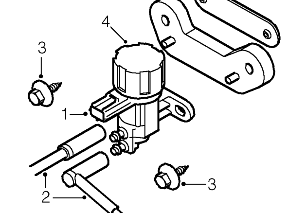 Exhaust gas recirculation (egr) solenoid - ’l’ series – Service repair no - 17.45.04