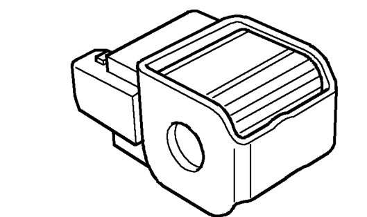 Solenoids – Dependent on which solenoid is energised, a spool valve within the HCU dictates the positi