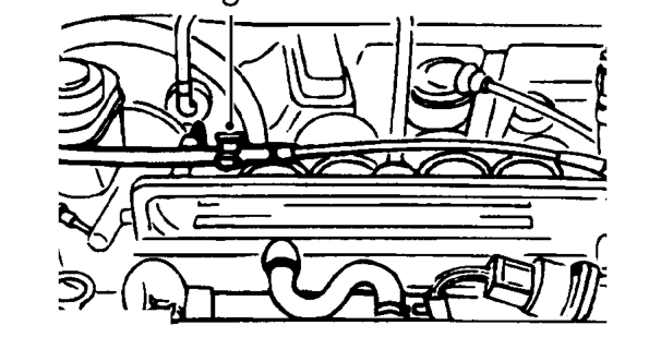 Throttle cable – Release inner cable from cam.