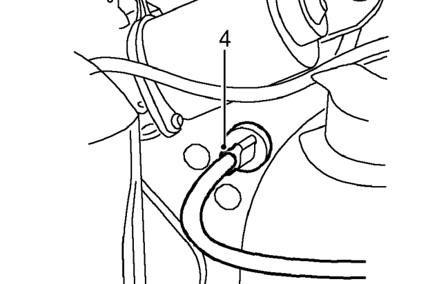 Throttle cable – Release cable from clip on inlet manifold.