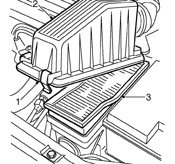 Air cleaner element – Service repair no - 19.10.10