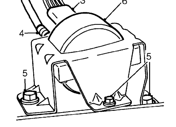 Ignition coil – Raise front of vehicle.