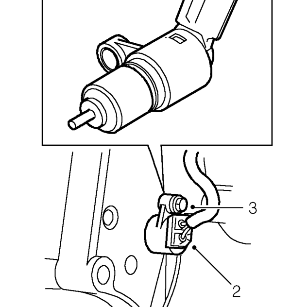 Crankshaft position (ckp) sensor – Disconnect battery earth lead.