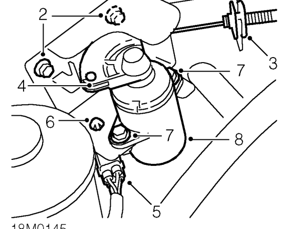 Throttle position (tp) sensor - models with intercooler – Disconnect battery earth lead.