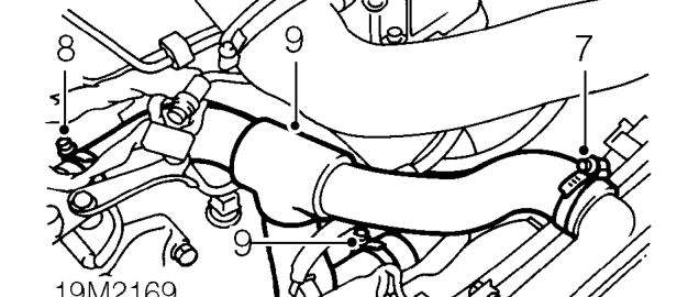 Fuel injection pump (fip) - models without intercooler – Release throttle cable from abutment bracket and position aside.