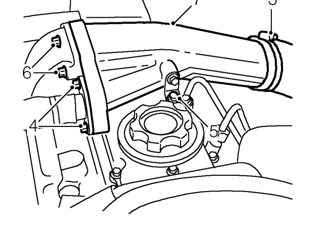 Fuel injection pump (fip) - models with intercooler – Remove engine acoustic cover. See BODY, Exterior fittings.
