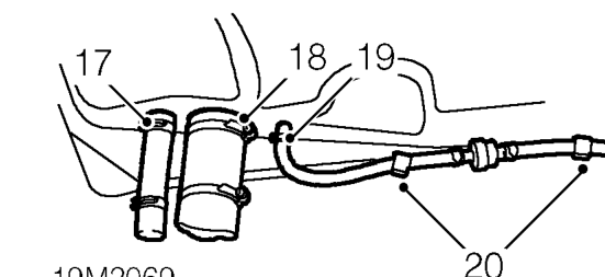 Do not carry out further dismantling if component is removed for access only.