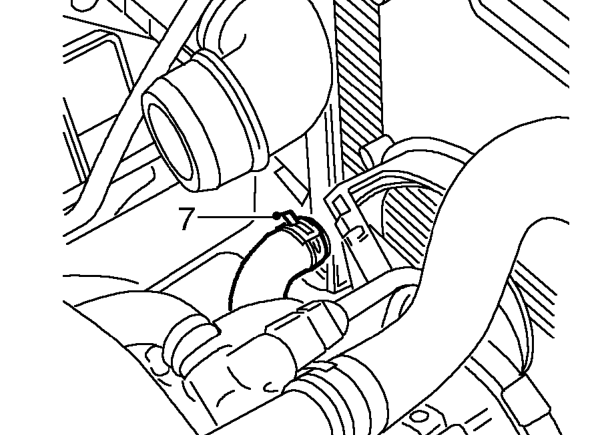 Drain and refill – Position drain tin to collect coolant.