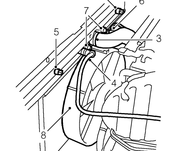 Radiator - models with air conditioning – Drain cooling system. See Adjustments.