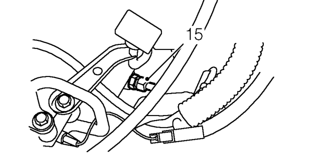 Release pipes from compressor and remove and discard ’O’ rings.