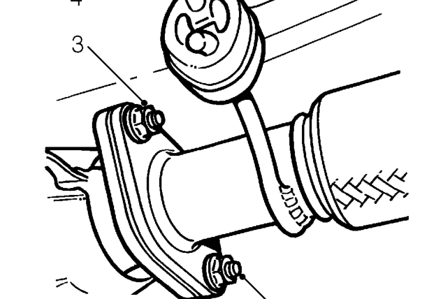 Front pipe - ’k8’ – Remove HO2S. See ENGINE MANAGEMENT SYSTEM - MEMS, Repairs.