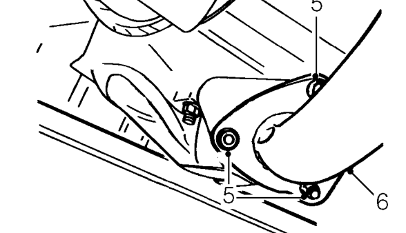 Front pipe - ’k8’ – Release mounting rubber from bracket.