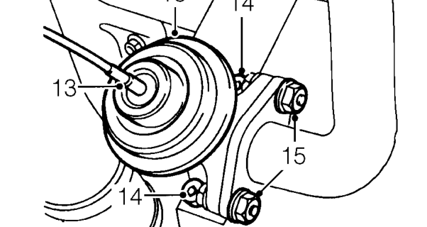 Disconect boost pressure sensing pipe from turbocharger.
