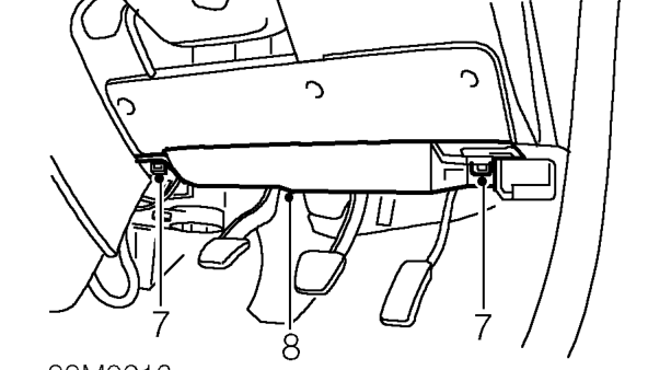 Remove fuse box cover.