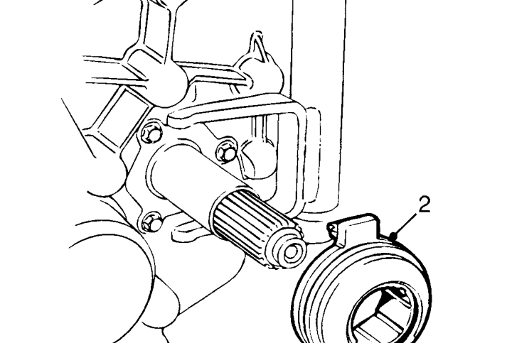Clutch release fork and bushes - ’r65’ gearbox – Remove gearbox assembly. See MANUAL GEARBOX - ’R65’, Repairs.