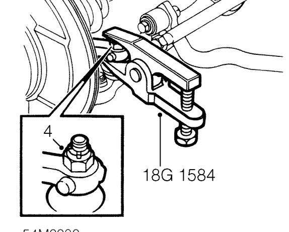 Differential oil seal – Position container to collect fluid loss from gearbox.