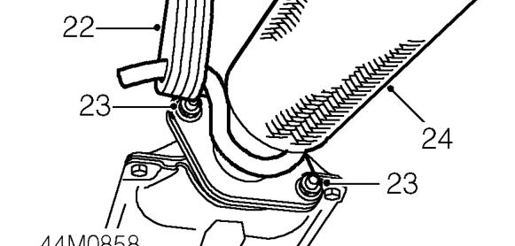 Drain gearbox fluid. See AUTOMATIC GEARBOX - ’CVT’, Adjustments.
